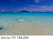 Beach on the Similan Islands on a sunny day. Стоковое фото, фотограф Емельянов Евгений Викторович / Фотобанк Лори