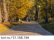 Музей-усадьба "Царицыно", осень. Москва. Редакционное фото, фотограф Андрей Иванов / Фотобанк Лори
