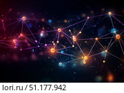 Molecular structures in chemical interactions. Стоковое AI-изображение, AI-художник Михаил Коханчиков / Фотобанк Лори