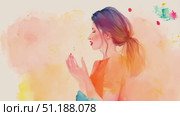 A white, textured wall with light pink and peach hues. Стоковое AI-видео, аниматор Данила Большаков / Фотобанк Лори