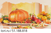 Visitors enjoy picking pumpkins in a colorful patch filled with fall foliage and bright sunshine on a crisp autumn day. Стоковое AI-видео, аниматор Данила Большаков / Фотобанк Лори