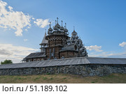 Kizhi Island Church of the Transfiguration  The architectural ensemble of Kizhi Pogost. Церковь Преображения Господня на острове Кижи, Карелия. Russia (2025 год) Редакционное фото, фотограф Татьяна Сафронова / Фотобанк Лори