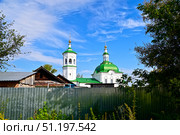 Город Тобольск. Церковь апостола Андрея Первозванного 1744-1759 гг. Стоковое фото, фотограф Александр Тараканов / Фотобанк Лори