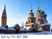 Ярославль, Храм, Церковь, Иоанна, Златоуста, в, Коровниках, (2024 год). Стоковое фото, фотограф Sergey Alejseev / Фотобанк Лори