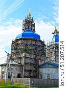 Церковь Рождества Пресвятой Богородицы (Ильинская церковь). 1744-1761г.г. Город Тобольск. Стоковое фото, фотограф Александр Тараканов / Фотобанк Лори