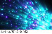 Abstract glowing particles with shine. Стоковая иллюстрация, иллюстратор Роман Будников / Фотобанк Лори