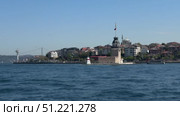 Seagulls Flying Above Bosporus Strait in Istanbul Sailboat and yacht racing in the Bosphorus and the Sea of Marmara Bosphorus Strait in Istanbul, Turkey Beautiful view of the Bosphorus shore on a sunny day, full of residential houses, Istanbul, Turkey. A wide view of the Bosphorus Strait in Istanbul, with the city's skyline and coastal buildings in the background. A ship sails across the calm waters under the clear blue sky. Стоковое видео, видеограф Zita Khasanova / Фотобанк Лори
