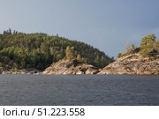 Ladoga skerries, stone islands on Lake Ladoga. Republic of Karelia, Russia. Стоковое фото, фотограф Photojuli / Фотобанк Лори