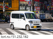 Honda N-VAN. Редакционное фото, фотограф Art Konovalov / Фотобанк Лори