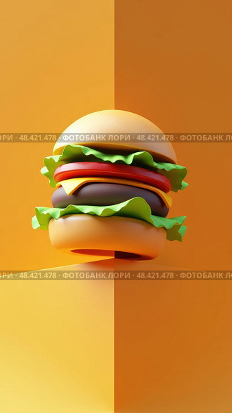 A morphing 3D hamburger menu icon transforming into a close button, smooth transition effect, modern UI context. Стоковое AI-изображение, AI-художник Sergey Grishin / Фотобанк Лори