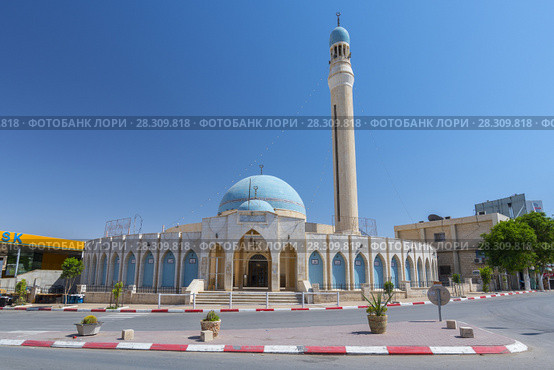A mosque in Jericho, The Middle East, Palestine. Стоковое фото, агентство BE&W Photo / Фотобанк Лори
