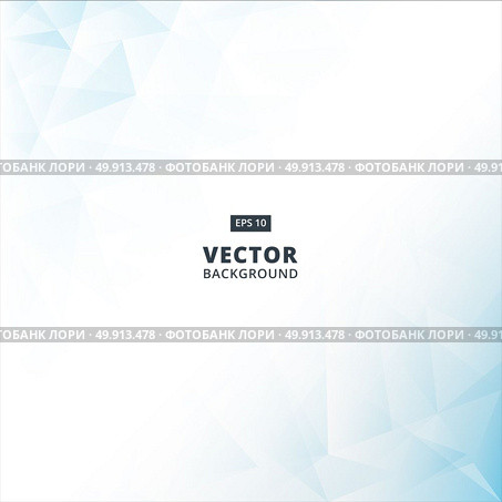 Abstract blue Lowpoly vector background. Template for style design. Vector illustration. Used transparency layers of background copy space. Стоковая иллюстрация, агентство Ingram Publishing / Фотобанк Лори