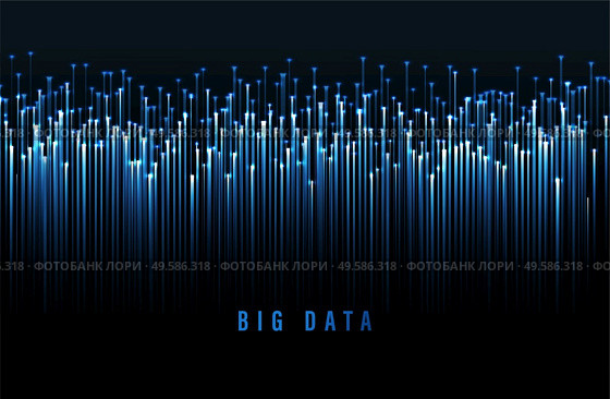 Abstract digital particles. Vector abstract big data visualization. Blue flow of data as numbers strings. Information code representation. Cryptographic analysis concept. Bitcoin, blockchain transfer.. Abstract digital particles. Vector abstract big data visualization. Стоковая иллюстрация, агентство Ingram Publishing / Фотобанк Лори
