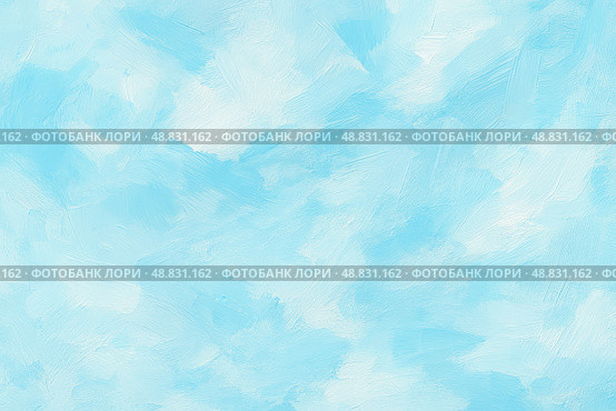 Abstract light blue brush strokes texture for creative background design pastel art concept modern minimalist surface decoration element interior style aesthetic. Стоковое фото, фотограф Павел Муравьев / Фотобанк Лори