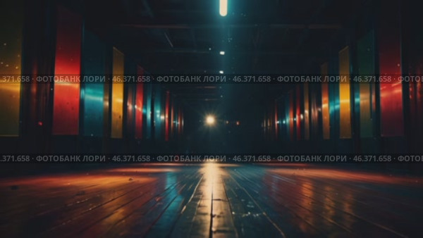 Abstract Multicoloured rays of light dance in a mesmerising visual celebration of radiance and brilliance - a designer backdrop. Стоковое AI-видео, аниматор Оксана Медведева / Фотобанк Лори
