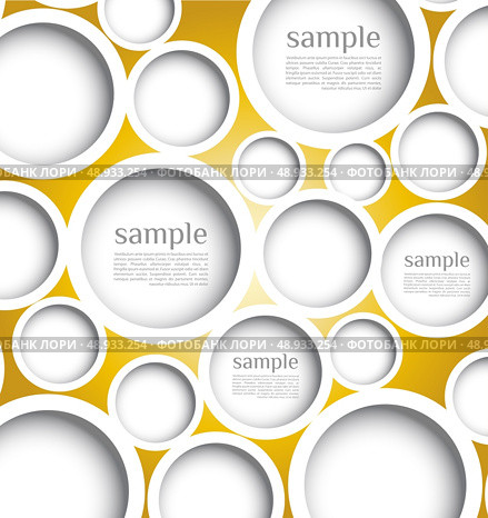 Abstract web design bubble with background. Modern, clean, Design template, can be used for info-graphics,banners, graphic or website layout vector. Стоковая иллюстрация, агентство Ingram Publishing / Фотобанк Лори