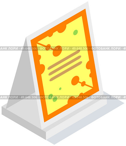 Advertising stand, announcement street sandwich board isolated on white. Information promotional banner, sample for outdoor advertising. Mobility signboard element of marketing company, exhibition. Advertising stand, announcement street sandwich board, exhibition isolated on white background. Стоковая иллюстрация, агентство Ingram Publishing / Фотобанк Лори