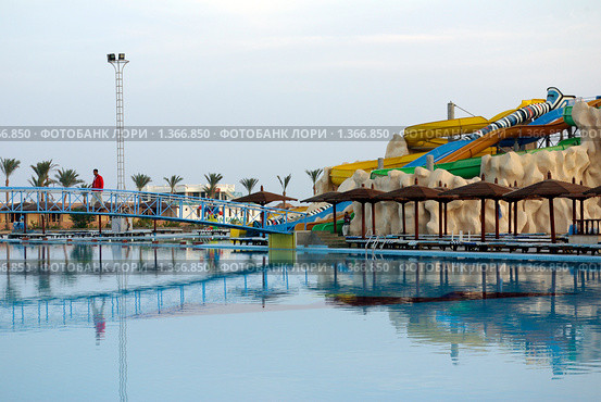 Аквапарк в отеле (2009 год). Редакционное фото, фотограф Natalia Sidorova / Фотобанк Лори