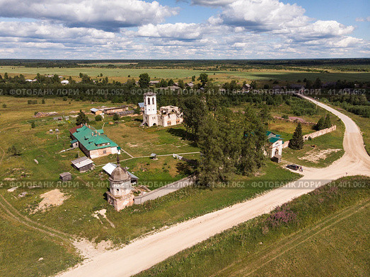 Александро-Ошевенский монастырь. Россия, Архангельская область, Каргопольский район (2021 год). Стоковое фото, фотограф Яковлев Сергей / Фотобанк Лори