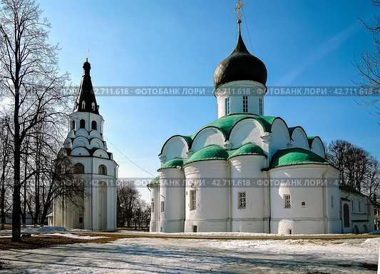 Александровская слобода.Троицкий собор. (2015 год). Стоковое фото, фотограф Владимир Моторин / Фотобанк Лори