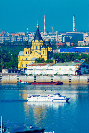 Alexander Nevsky Cathedral. Nizhny Novgorod. Стоковое фото, фотограф Сергей Буторин / Фотобанк Лори