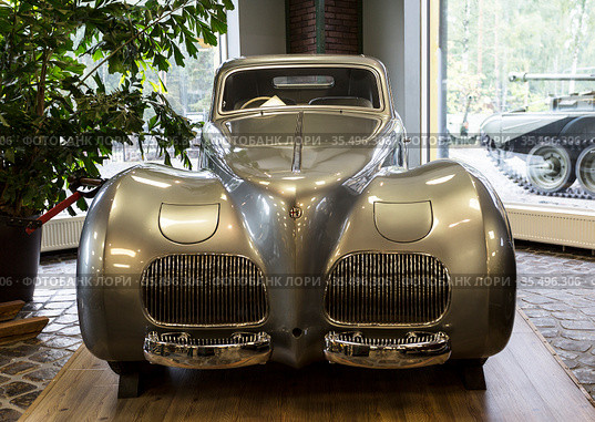 Alfa-Romeo 6C2500 S.S. The Museum of Technology of Vadim Zadorozhny. Moscow region, Russia (2020 год). Редакционное фото, фотограф Наталья Волкова / Фотобанк Лори