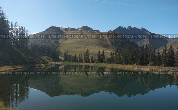 alps arzjoch mountain lake quotspeicher. Стоковое фото, фотограф Frank Rehermann / PantherMedia / Фотобанк Лори