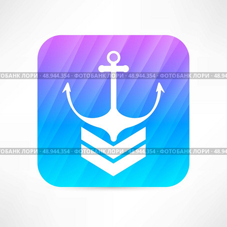 anchor icon. Стоковая иллюстрация, агентство Ingram Publishing / Фотобанк Лори