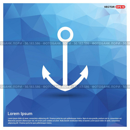 Anchor Icon. Стоковая иллюстрация, агентство Ingram Publishing / Фотобанк Лори
