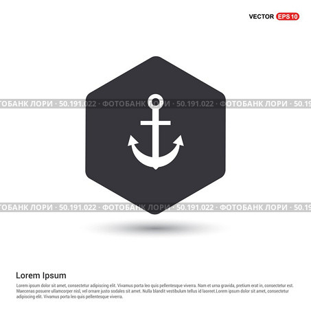 Anchor Icon. Стоковая иллюстрация, агентство Ingram Publishing / Фотобанк Лори