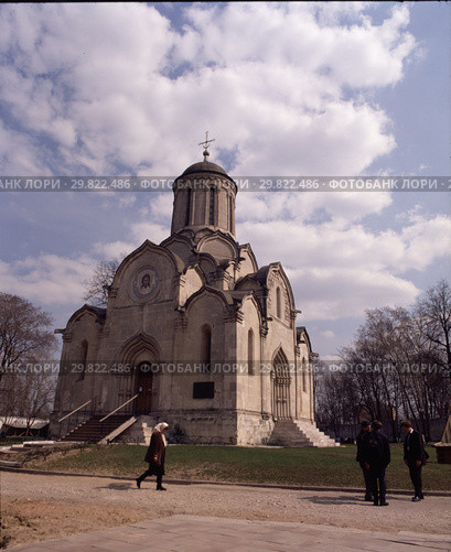 Андронников нерукотворного Спаса монастырь, Спасский собор. Москва. 2006. Стоковое фото, фотограф Борис Кавашкин / Фотобанк Лори