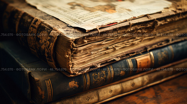 annotations used books ai generated. Стоковое AI-изображение, AI-художник Vectorwin / Фотобанк Лори
