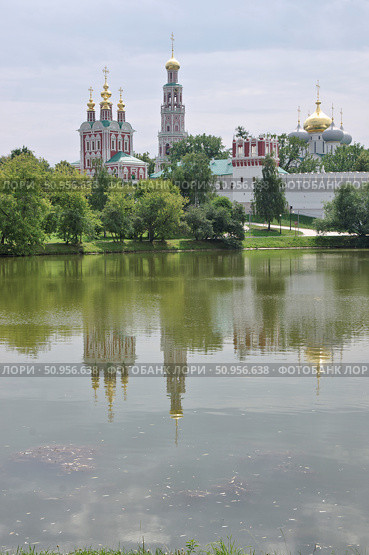 Ансамбль Новодевичьего монастыря. Москва. Стоковое фото, фотограф Илюхина Наталья / Фотобанк Лори