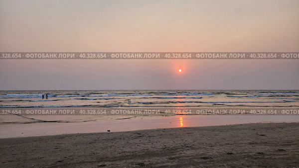 Аравийское море. Индийский океан. Пернем. Северный Гоа. Индия (2023 год). Стоковое фото, фотограф lana1501 / Фотобанк Лори
