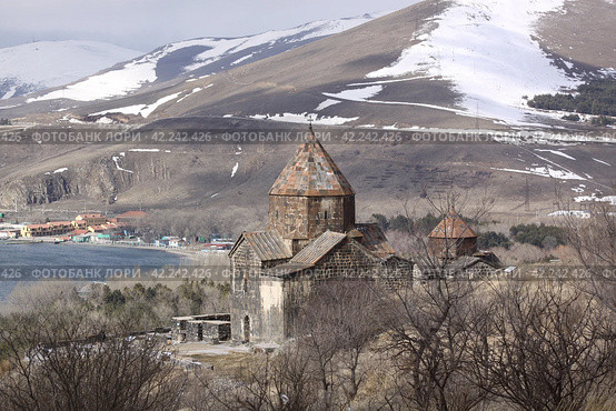 Армения. Севан. Монастырь Севанаванк. Сурб Аракелоц (2010 год). Стоковое фото, фотограф Ерохин Дмитрий Викторович / Фотобанк Лори
