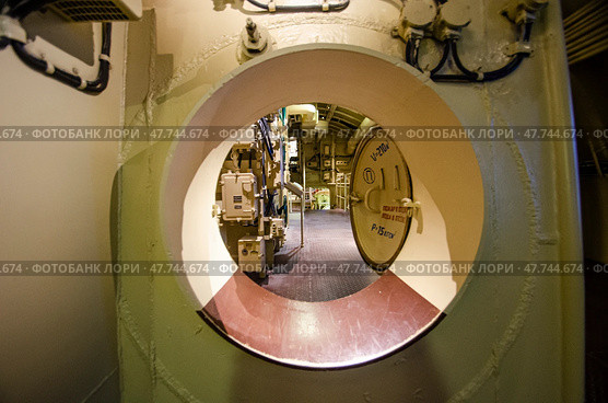 Атомная подводная лодка К-3 (Ленинский комсомол). Кронштадт. Стоковое фото, фотограф Яковлев Сергей / Фотобанк Лори
