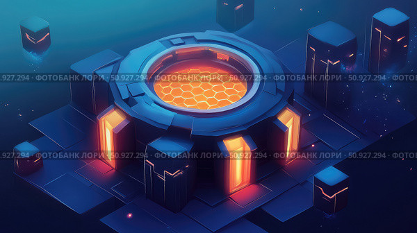 automation morphing machine hive ai generated. Стоковое AI-изображение, AI-художник Vectorwin / Фотобанк Лори