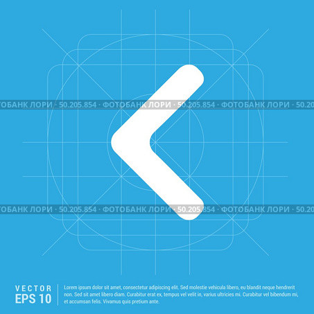 back arrow icon. Стоковая иллюстрация, агентство Ingram Publishing / Фотобанк Лори