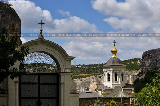 Бахчисарайский Успенский монастырь, Крым (2016 год). Стоковое фото, фотограф Snezka / Фотобанк Лори