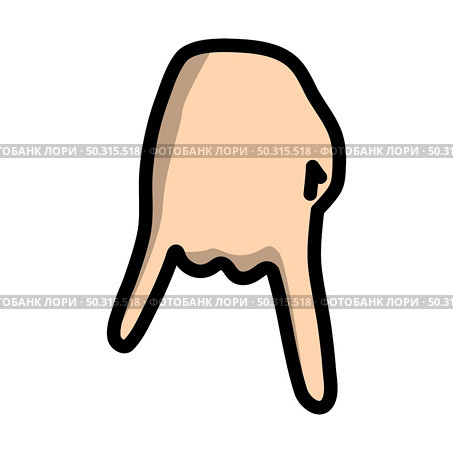 Baseball Catcher Gesture Icon. Editable Thick Outline With Color Fill Design. Vector Illustration. Стоковая иллюстрация, агентство Ingram Publishing / Фотобанк Лори