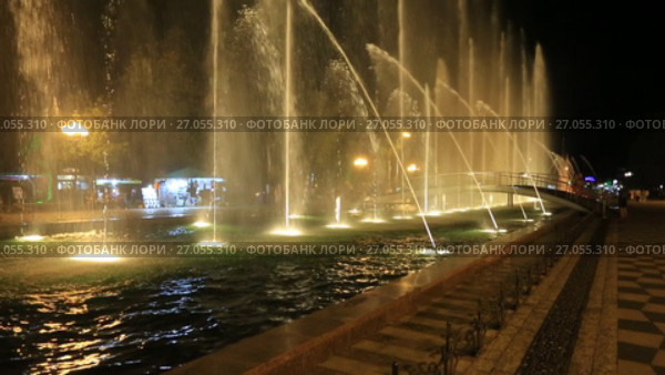Batumi Boulevard Fountains (2017 год). Редакционное видео, видеограф Яна Королёва / Фотобанк Лори