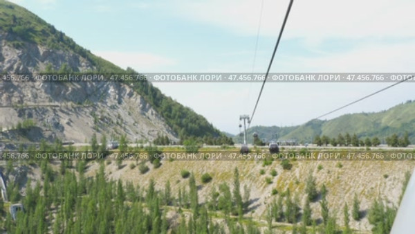 Beautiful mountains in Almaty. Стоковое видео, видеограф Игорь Жоров / Фотобанк Лори