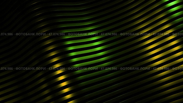 Beautiful shine from waves on striped silky background. Стоковая иллюстрация, иллюстратор David Kashakhi / Фотобанк Лори
