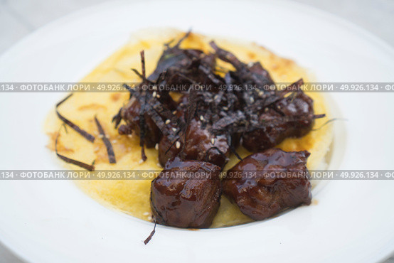 Beef Stew with omelet. Стоковое фото, агентство Ingram Publishing / Фотобанк Лори