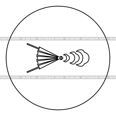 Bellows blacksmith wind vintage icon in circle round black color vector illustration image outline contour line thin style simple. Bellows blacksmith wind vintage icon in circle round black color vector illustration image outline contour line thin style. Стоковая иллюстрация, агентство Ingram Publishing / Фотобанк Лори