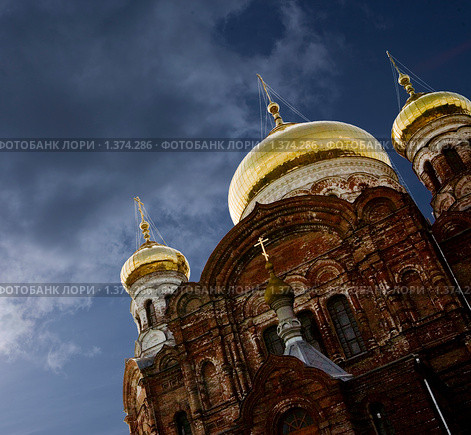 Белогорский мужской монастырь, Пермский край, Россия. Стоковое фото, фотограф Гребенников Виталий / Фотобанк Лори