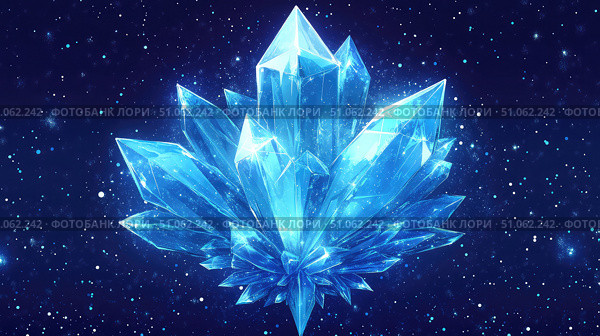 berg shifting ice crystal ai generated. Стоковое AI-изображение, AI-художник Vectorwin / Фотобанк Лори
