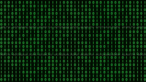 Binary code black and green background with digits moving on screen, Concept of digital age. Algorithm binary, hud interface, data code, decryption and encoding, row matrix background. Стоковое видео, видеограф Ирина Ткачук / Фотобанк Лори