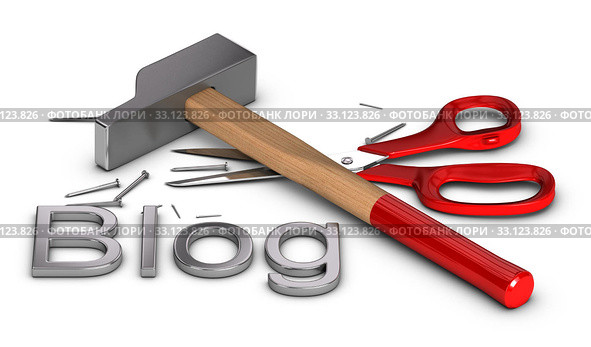 Blog DIY - Do It Yourself. Стоковое фото, фотограф Olivier Le Moal / Smarterpix / Фотобанк Лори