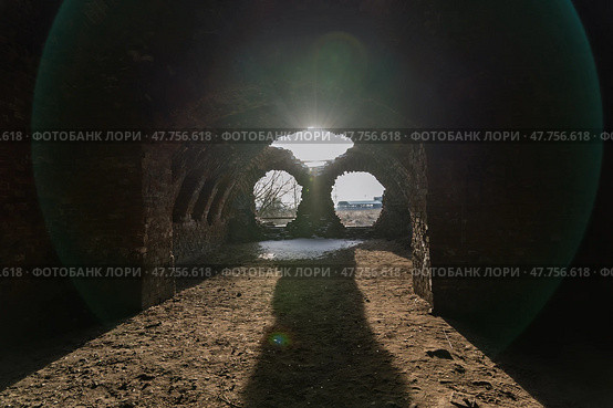Бобруйская крепость, внутри редута. Стоковое фото, фотограф Пучков Андрей Александрович / Фотобанк Лори